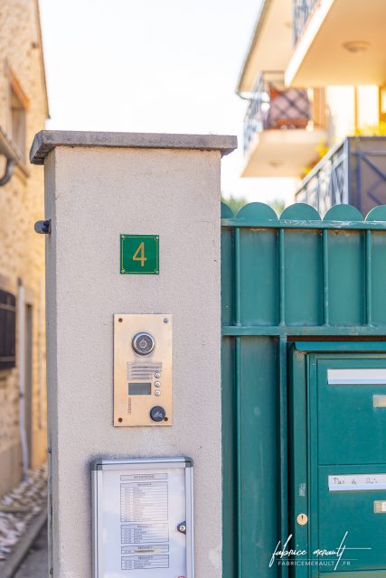 Photographie immobilière - Interphone